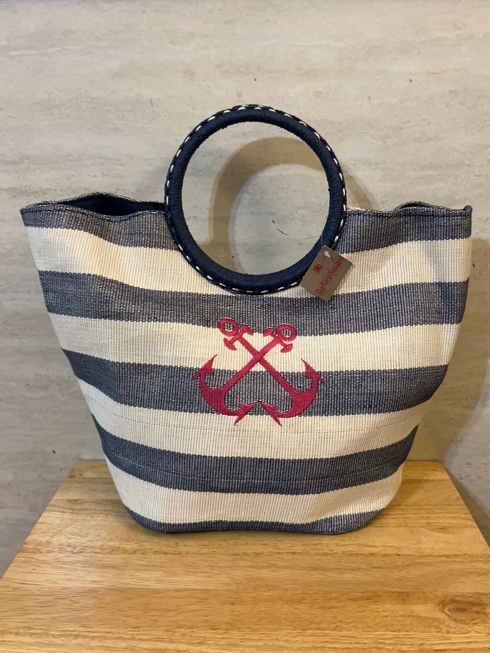 NWT-The Royal Standard nautical striped beach tote